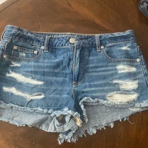 American eagle denim shorts